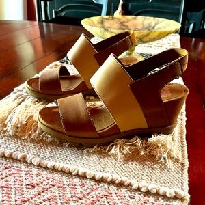 Sorel Wedge Sandals. Excellent condition!